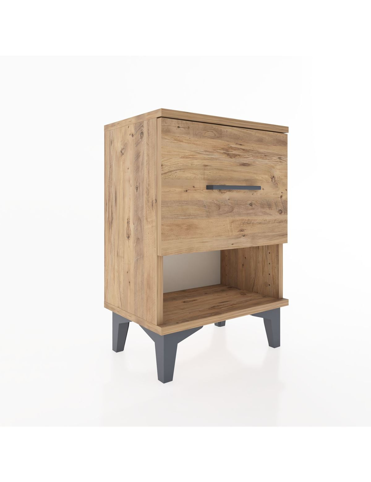 Arges Komodin Tek Çekmeceli 44x30x64 - S07M007V9A