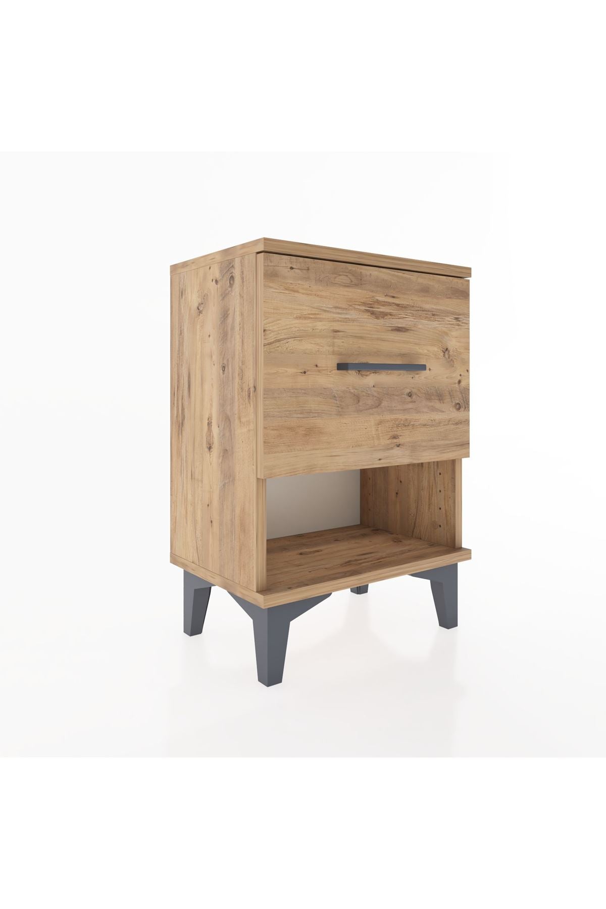 Arges Komodin Tek Çekmeceli 44x30x64 - S07M007V9A