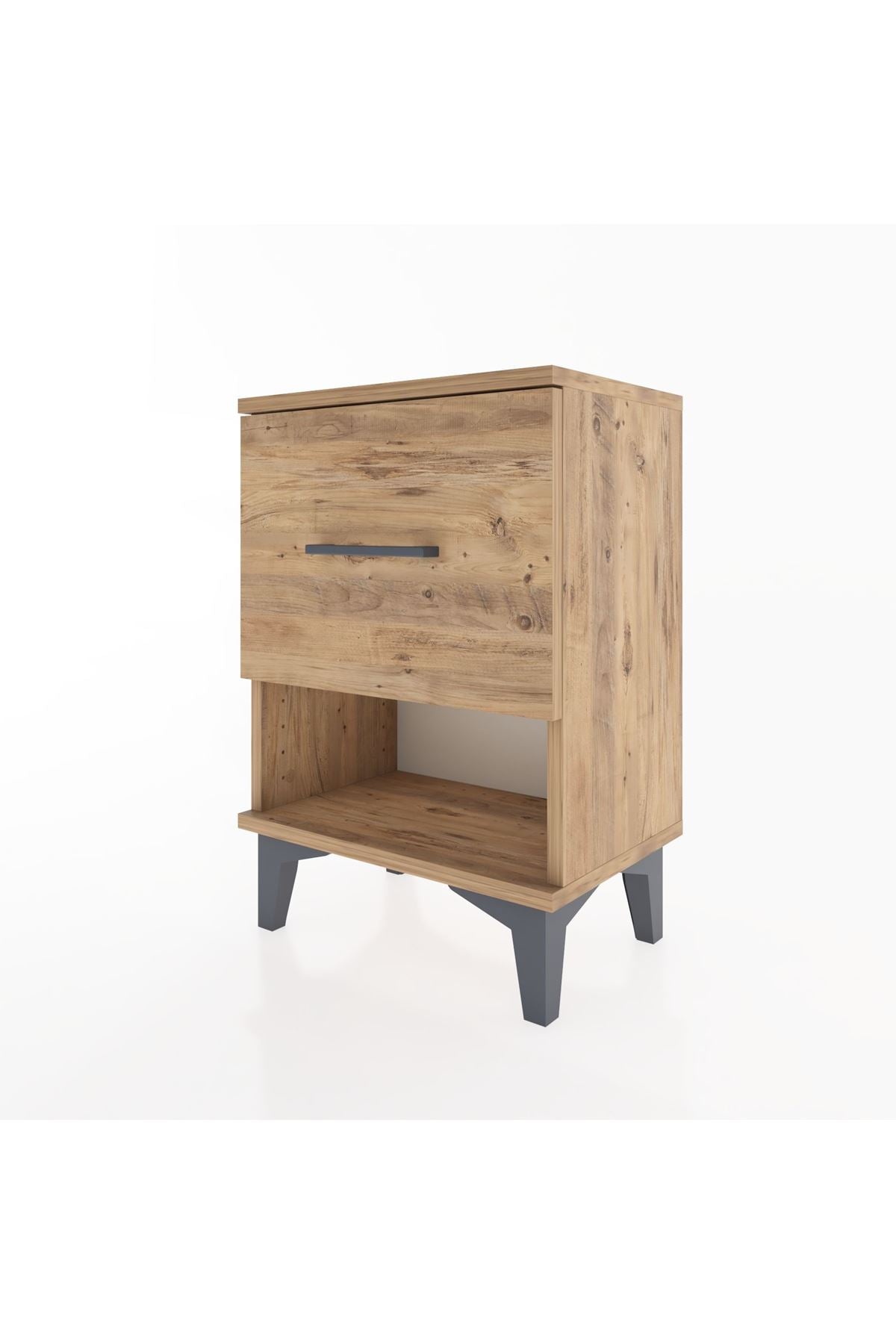 Arges Komodin Tek Çekmeceli 44x30x64 - S07M007V9A