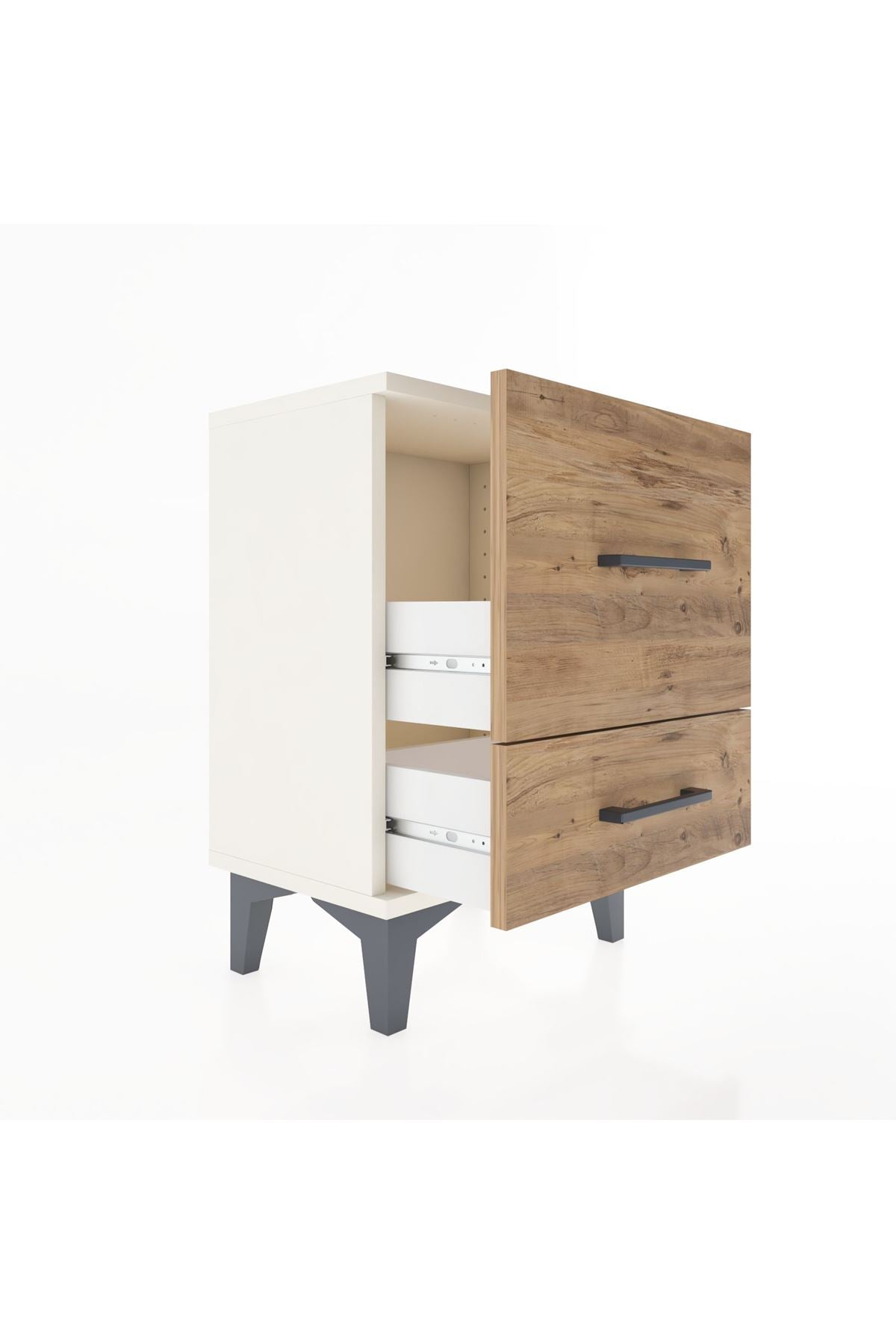 Arges Komodin 2 Çekmeceli 44x30x64 - S07M008V3A