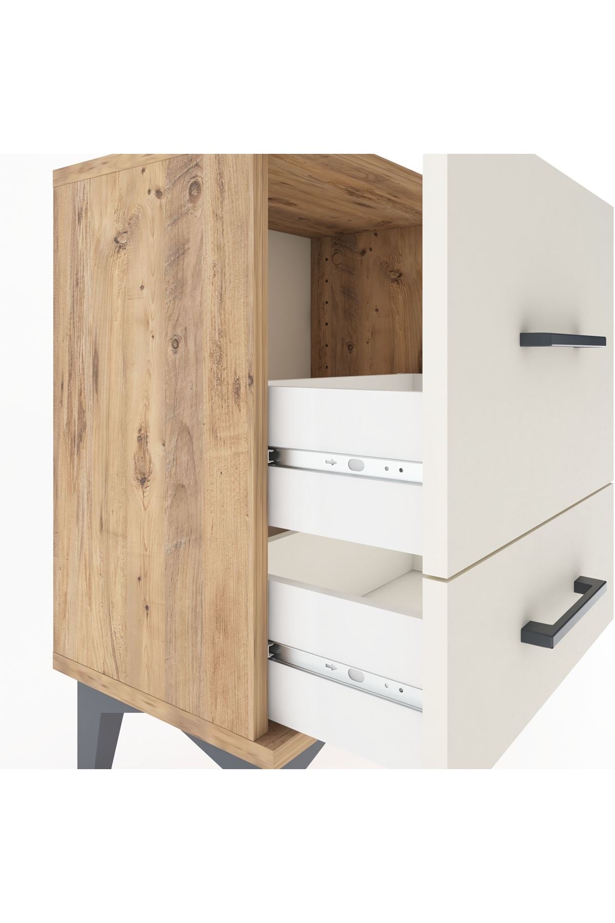 Arges Komodin 2 Çekmeceli 44x30x64 - S07M008V7A