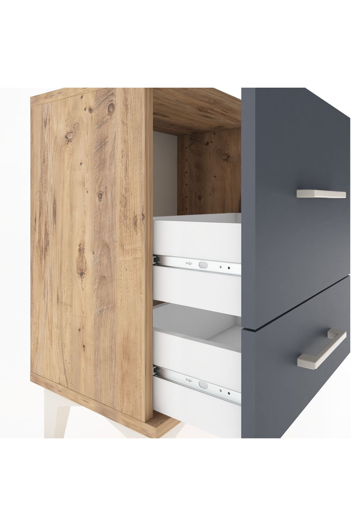 Arges Komodin 2 Çekmeceli 44x30x64 - S07M008V8A