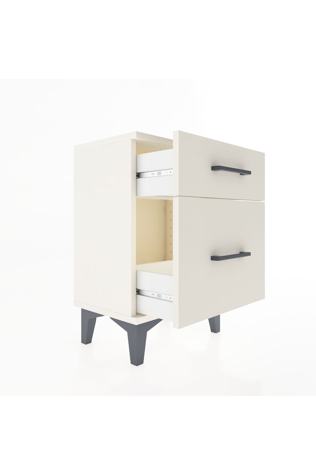 Arges Komodin 2 Çekmeceli 44x30x64 - S07M009V1A