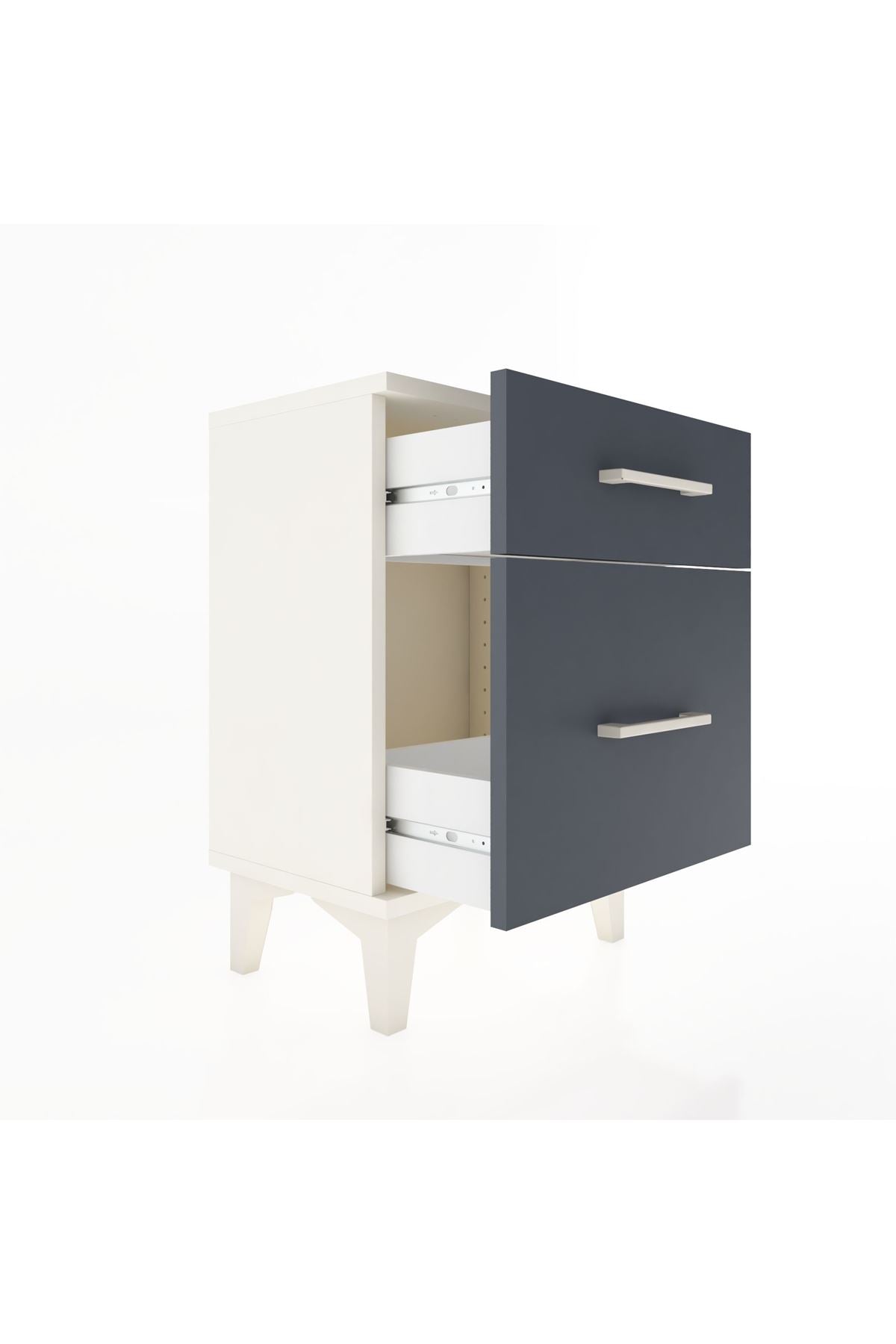 Arges Komodin 2 Çekmeceli 44x30x64 - S07M009V2A