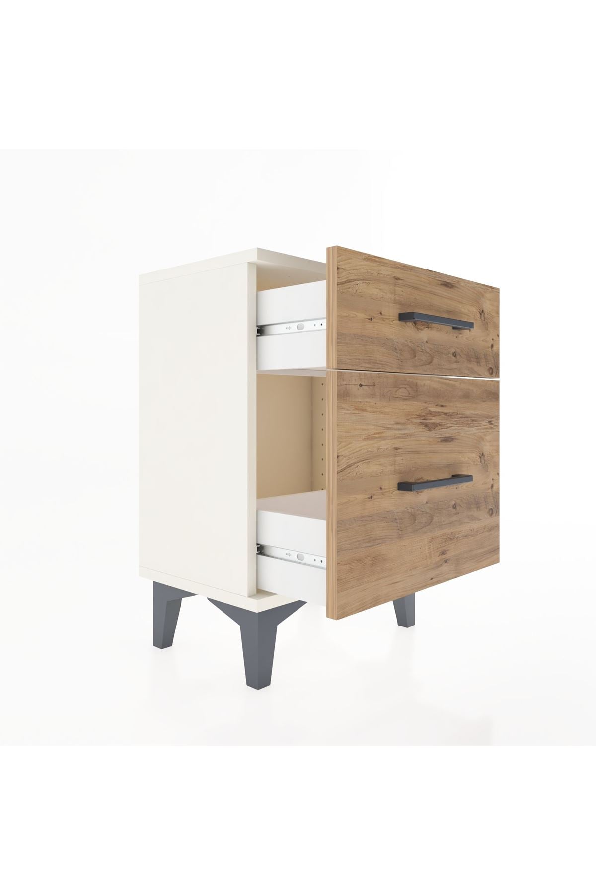 Arges Komodin 2 Çekmeceli 44x30x64 - S07M009V3A