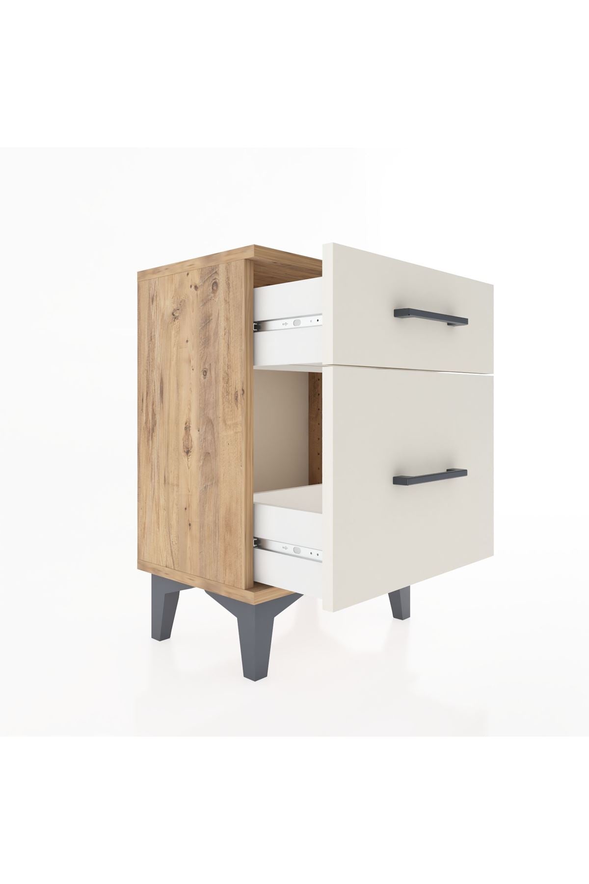 Arges Komodin 2 Çekmeceli 44x30x64 - S07M009V7A