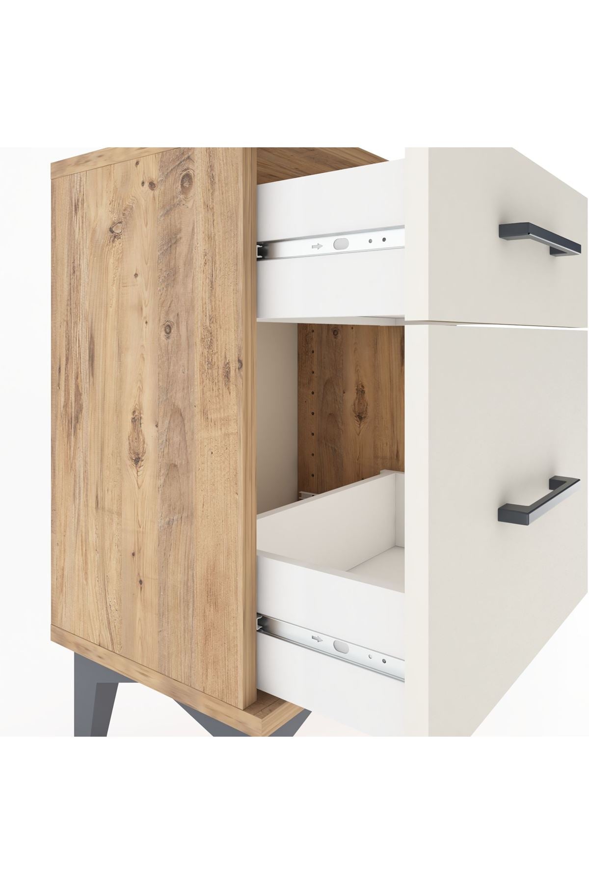 Arges Komodin 2 Çekmeceli 44x30x64 - S07M009V7A