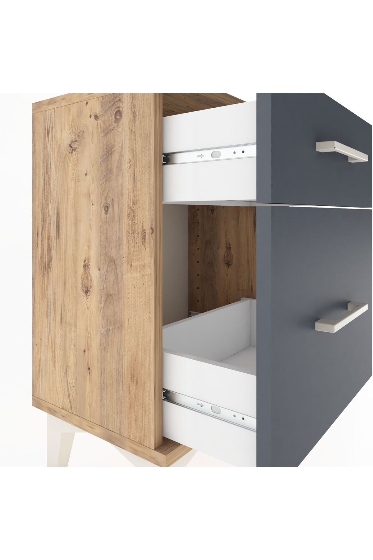 Arges Komodin 2 Çekmeceli 44x30x64 - S07M009V8A