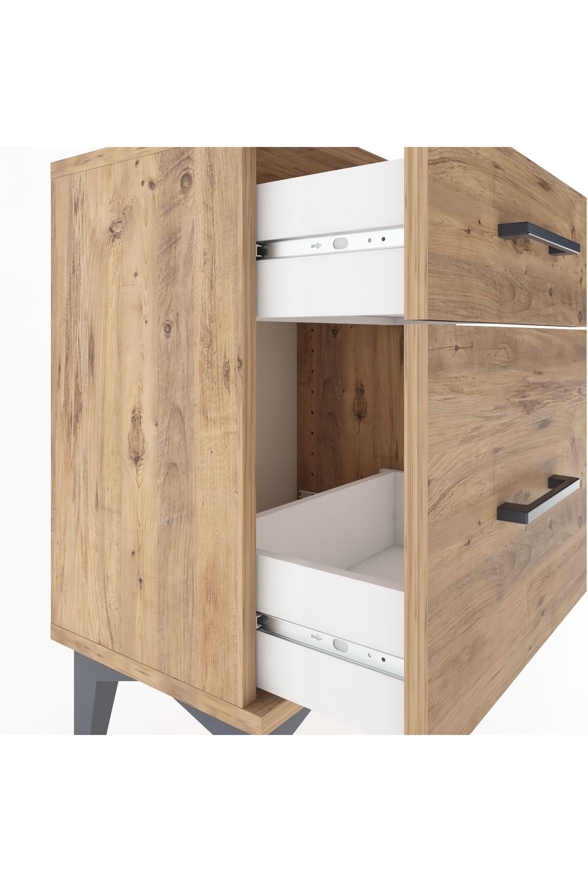 Arges Komodin 2 Çekmeceli 44x30x64 - S07M009V9A