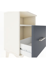 Arges Komodin Tek Raflı 2 Çekmeceli 44x30x64 - S07M010V2A