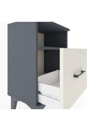 Arges Komodin Tek Raflı 2 Çekmeceli 44x30x64 - S07M010V4A