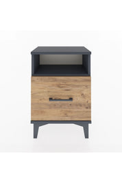 Arges Komodin Tek Raflı 2 Çekmeceli 44x30x64 - S07M010V6A
