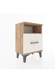 Arges Komodin Tek Raflı 2 Çekmeceli 44x30x64 - S07M010V7A