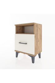 Arges Komodin Tek Raflı 2 Çekmeceli 44x30x64 - S07M010V7A