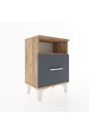 Arges Komodin Tek Raflı 2 Çekmeceli 44x30x64 - S07M010V8A