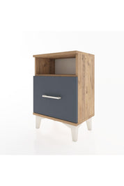 Arges Komodin Tek Raflı 2 Çekmeceli 44x30x64 - S07M010V8A