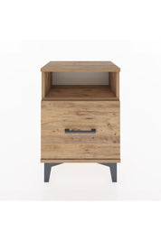 Arges Komodin Tek Raflı 2 Çekmeceli 44x30x64 - S07M010V9A