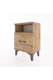 Arges Komodin Tek Raflı 2 Çekmeceli 44x30x64 - S07M010V9A