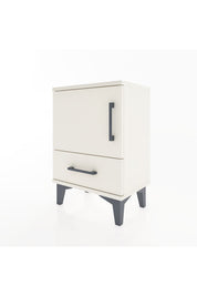 Arges Komodin 2 Raflı Tek Kapaklı 44x30x64 - S07M012V1A