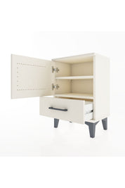 Arges Komodin 2 Raflı Tek Kapaklı 44x30x64 - S07M012V1A