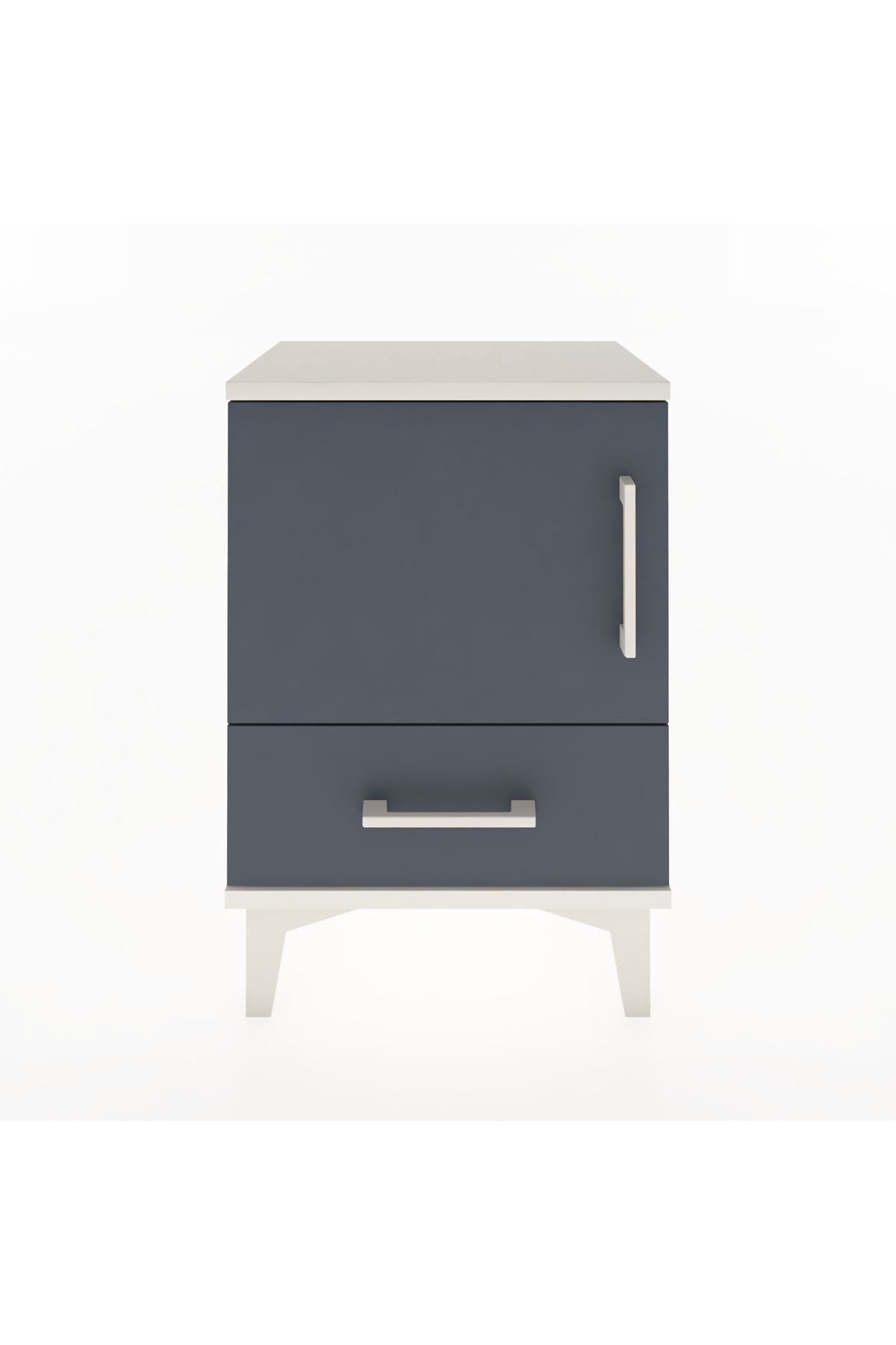 Arges Komodin 2 Raflı Tek Kapaklı 44x30x64 - S07M012V2A
