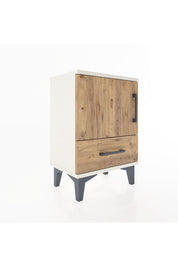 Arges Komodin 2 Raflı Tek Kapaklı 44x30x64 - S07M012V3A