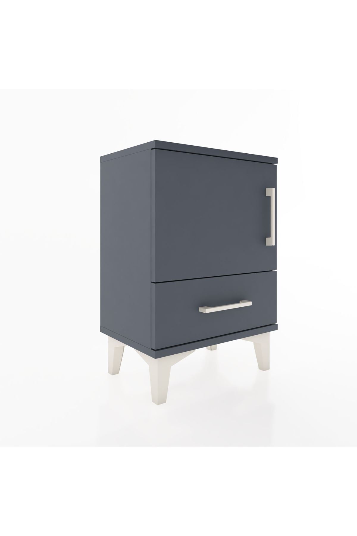 Arges Komodin 2 Raflı Tek Kapaklı 44x30x64 - S07M012V5A