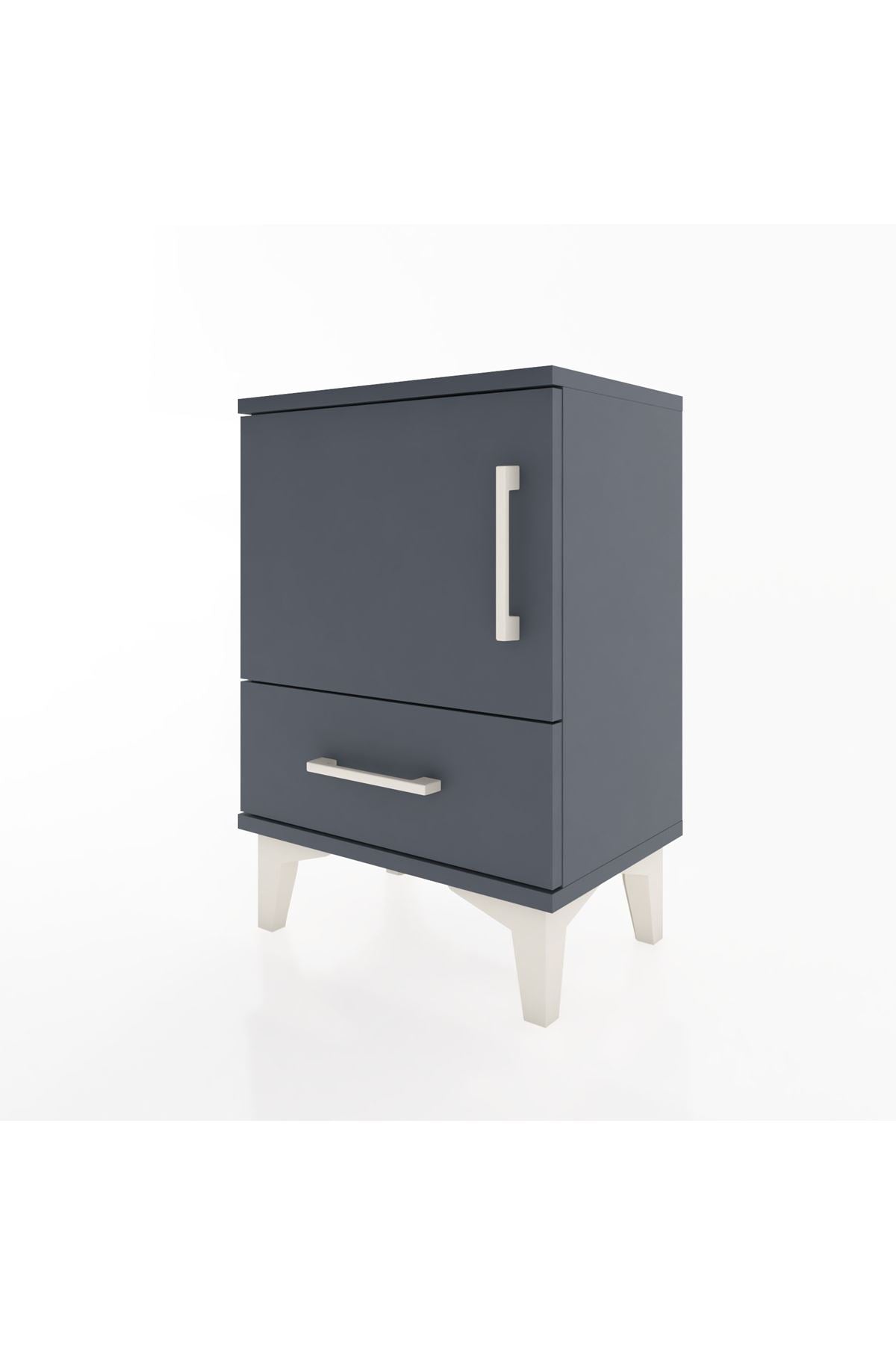 Arges Komodin 2 Raflı Tek Kapaklı 44x30x64 - S07M012V5A