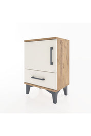 Arges Komodin 2 Raflı Tek Kapaklı 44x30x64 - S07M012V7A