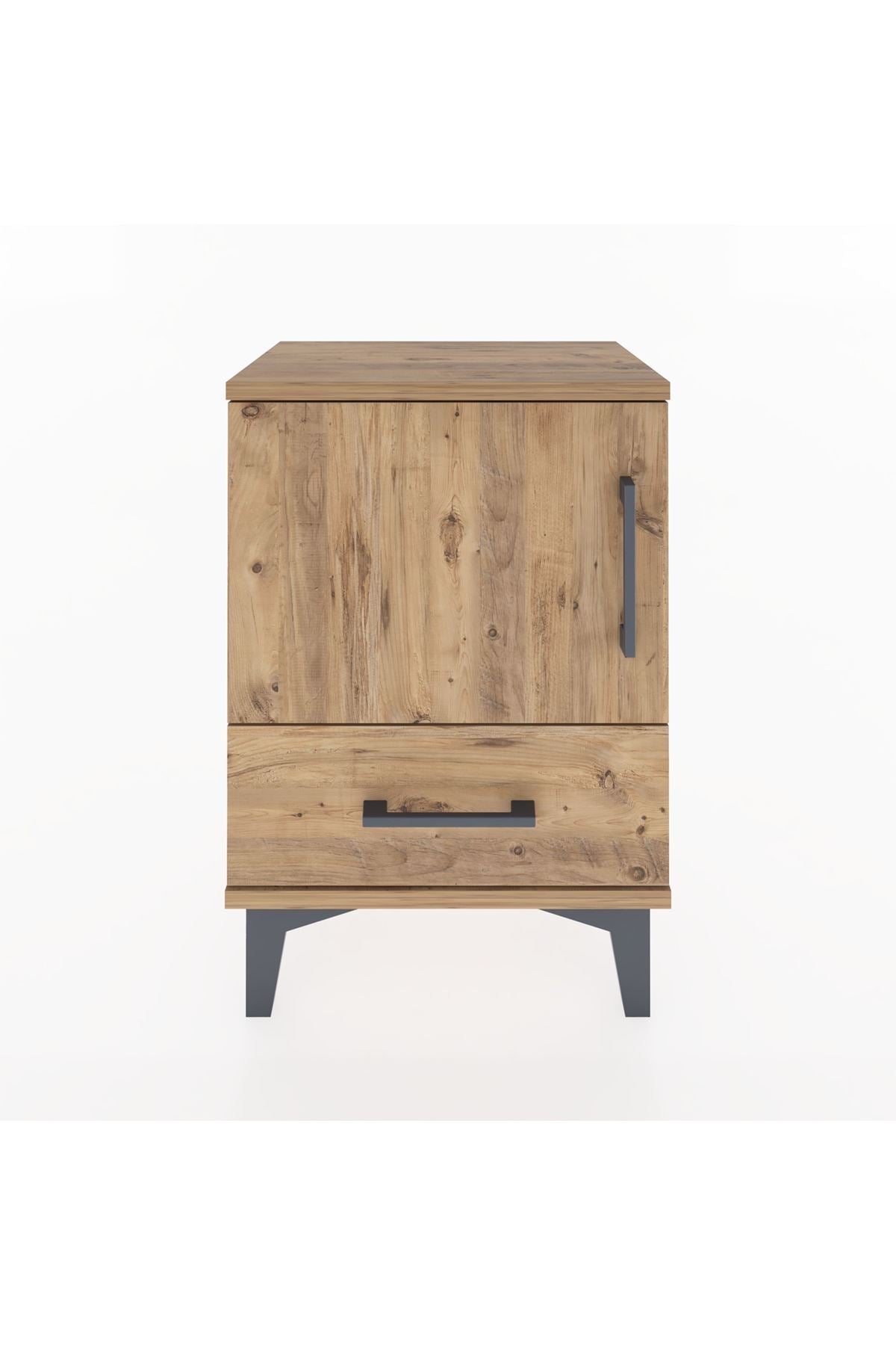Arges Komodin 2 Raflı Tek Kapaklı 44x30x64 - S07M012V9A