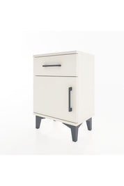 Arges Komodin Tek Raflı Tek Kapaklı 44x30x64 - S07M013V1A