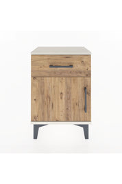 Arges Komodin Tek Raflı Tek Kapaklı 44x30x64 - S07M013V3A