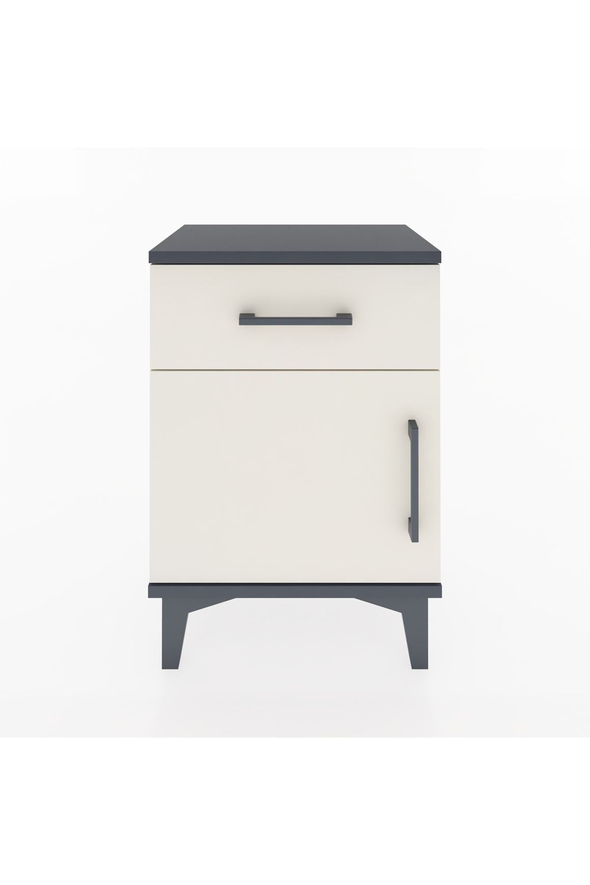 Arges Komodin Tek Raflı Tek Kapaklı 44x30x64 - S07M013V4A
