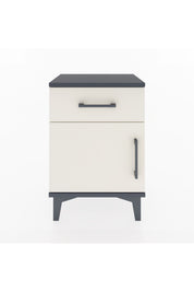 Arges Komodin Tek Raflı Tek Kapaklı 44x30x64 - S07M013V4A