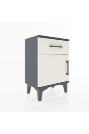 Arges Komodin Tek Raflı Tek Kapaklı 44x30x64 - S07M013V4A