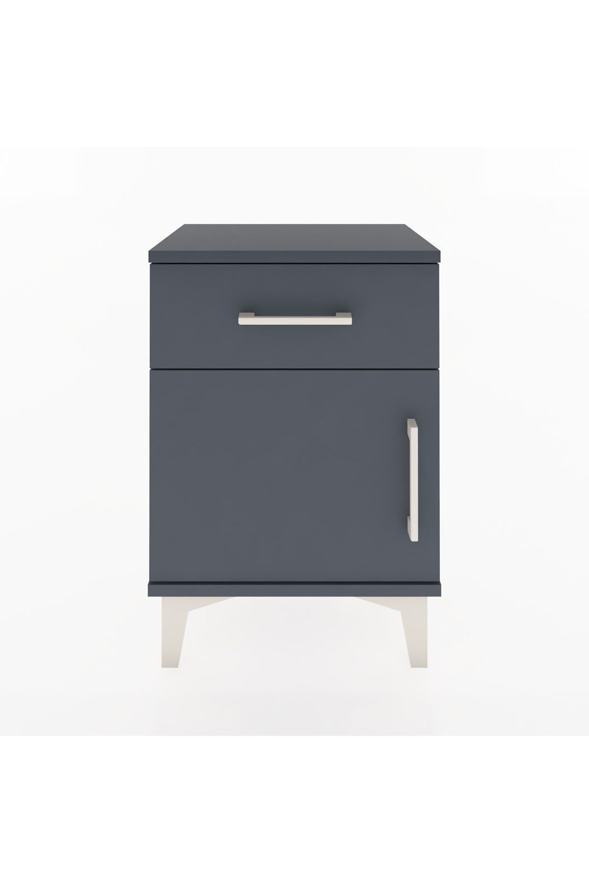 Arges Komodin Tek Raflı Tek Kapaklı 44x30x64 - S07M013V5A