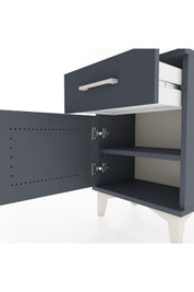 Arges Komodin Tek Raflı Tek Kapaklı 44x30x64 - S07M013V5A