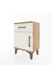Arges Komodin Tek Raflı Tek Kapaklı 44x30x64 - S07M013V7A