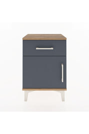 Arges Komodin Tek Raflı Tek Kapaklı 44x30x64 - S07M013V8A