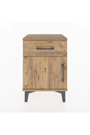 Arges Komodin Tek Raflı Tek Kapaklı 44x30x64 - S07M013V9A