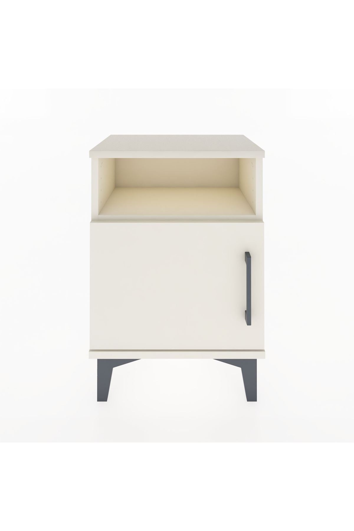 Arges Komodin 2 Raflı Tek Kapaklı 44x30x64 - S07M014V1A