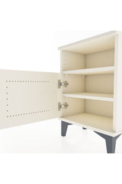 Arges Komodin 2 Raflı Tek Kapaklı 44x30x64 - S07M014V1A