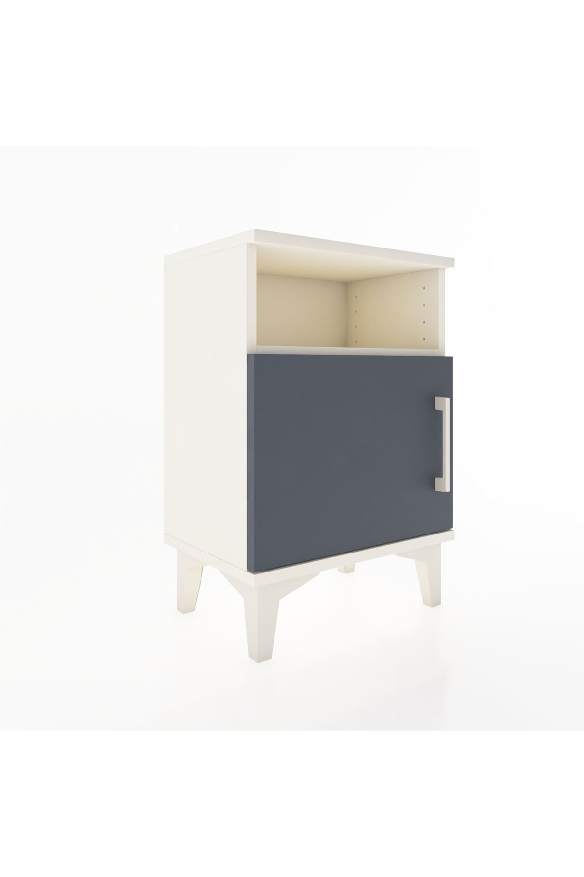 Arges Komodin 2 Raflı Tek Kapaklı 44x30x64 - S07M014V2A