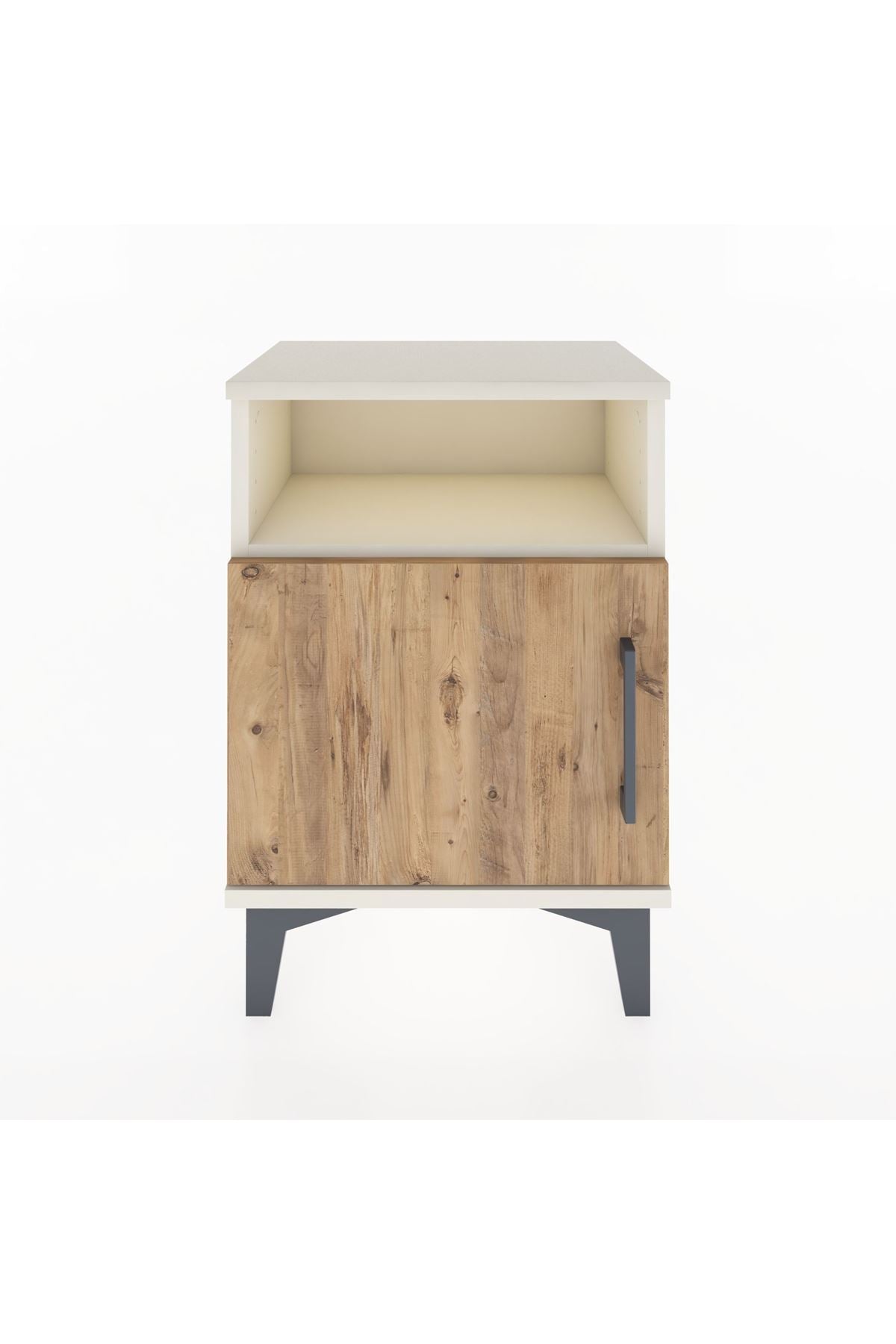 Arges Komodin 2 Raflı Tek Kapaklı 44x30x64 - S07M014V3A