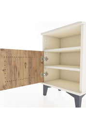 Arges Komodin 2 Raflı Tek Kapaklı 44x30x64 - S07M014V3A