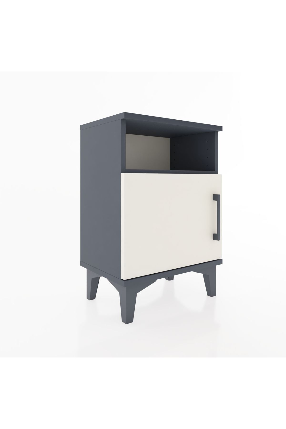 Arges Komodin 2 Raflı Tek Kapaklı 44x30x64 - S07M014V4A