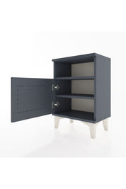 Arges Komodin 2 Raflı Tek Kapaklı 44x30x64 - S07M014V5A