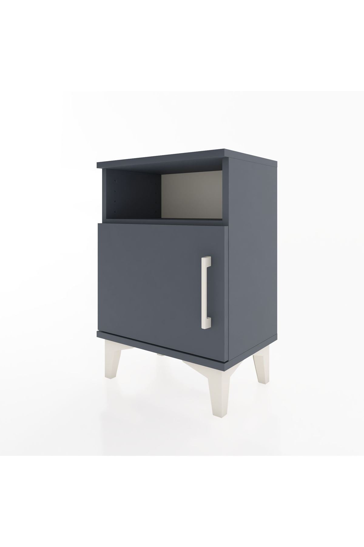 Arges Komodin 2 Raflı Tek Kapaklı 44x30x64 - S07M014V5A