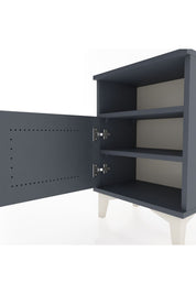 Arges Komodin 2 Raflı Tek Kapaklı 44x30x64 - S07M014V5A