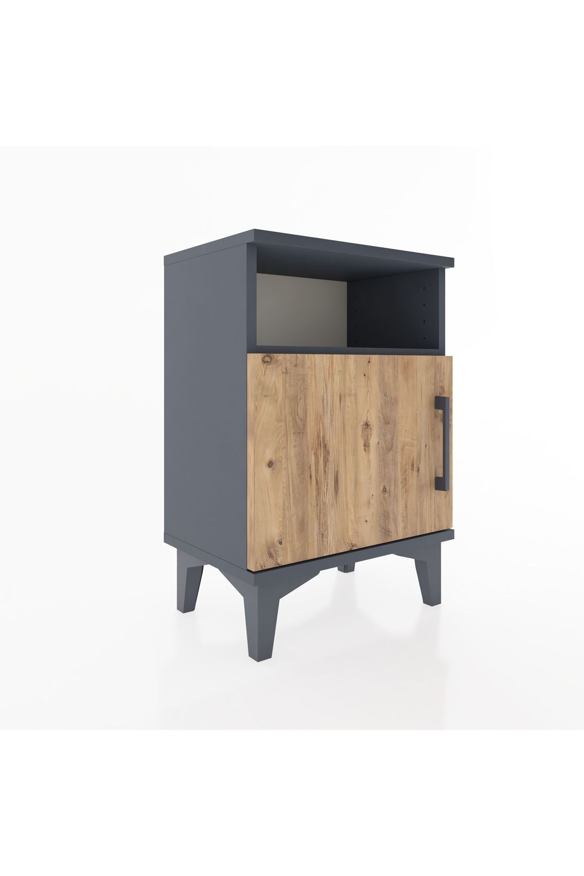 Arges Komodin 2 Raflı Tek Kapaklı 44x30x64 - S07M014V6A